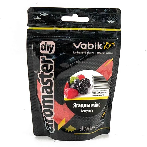 Аттрактант Vabik Aromaster-Dry 100гр Ягодный микс (15 шт в упак)