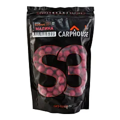Бойлы Carp House вареные S3 Малина красный 1кг