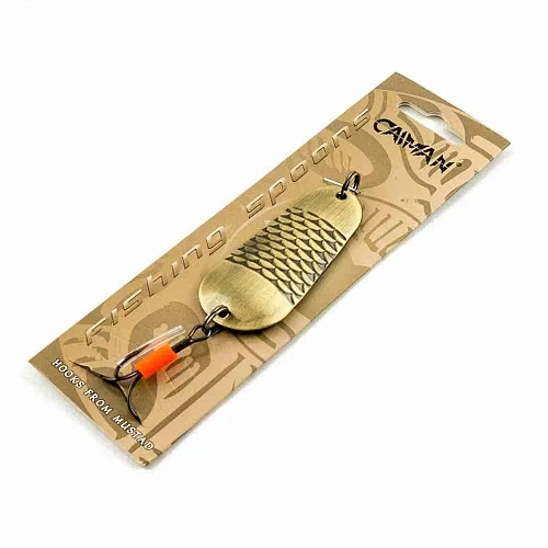 Блесна колеблющаяся Caiman Gnom 24гр 6,5см цвет CN04 (5шт в упак.)