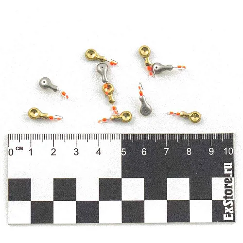 Мормышка Пирс мастер "Куколка+гл" 0.43г крючок Sasame 136-Л МП