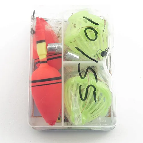 "Убийца" толстолоба Palomino 10/55 (2 поплавка+2кормушки+2груза+стопоры)