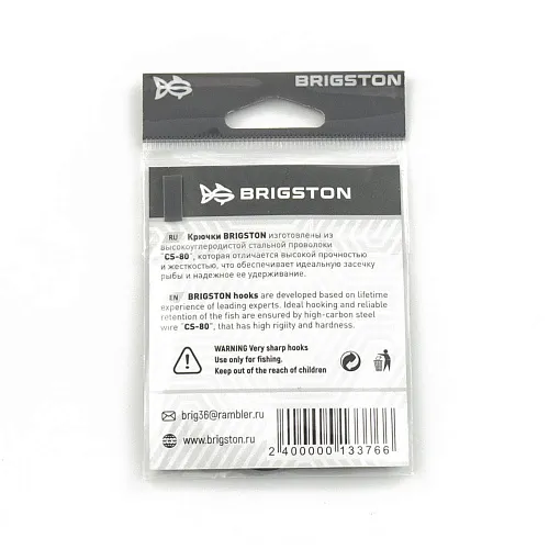 Крючок Brigston Wige Gape Teflon № 4 ( уп. 7 шт.)