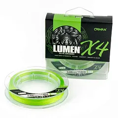 Шнур Caiman Lumen 100м 0,22мм зеленый