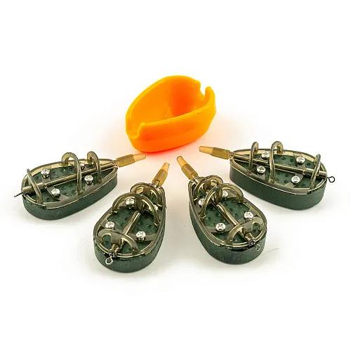 Набор методных кормушек с формой Palomino PL6154-B 4+1 70+80+90+100g