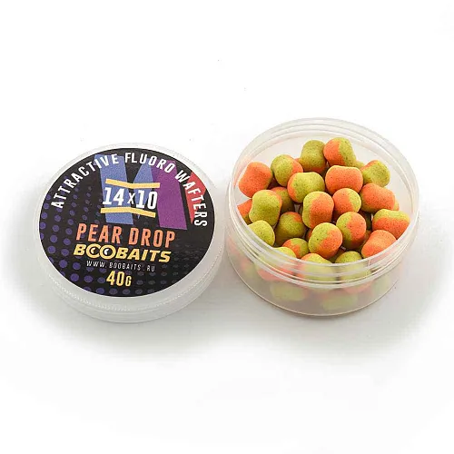 Бойлы BOO Baits Wafters 14x10 Груша 40гр банка
