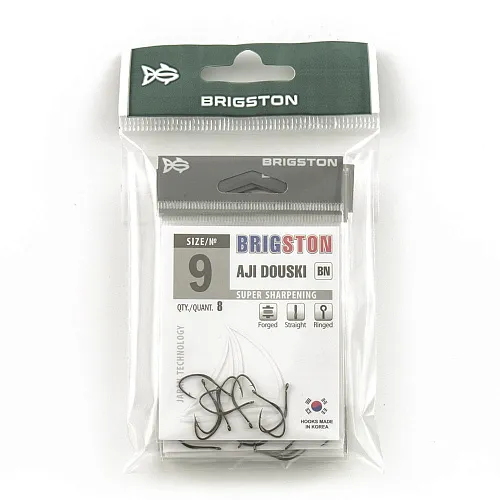 Крючок Brigston AJi Douski BN № 9 ( уп. 8 шт.)