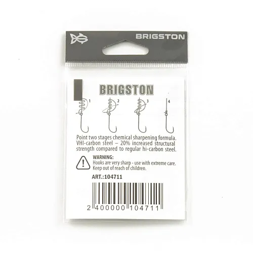 Крючок Brigston AJi Douski BN №12 ( уп. 8 шт.)