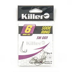 Крючок Killer Sode-Ring № 6