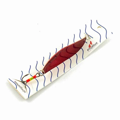 Блесна колеблющаяся Profilux Кобра 23гр цв. 01-к серебро-красный (5 шт в упак.)