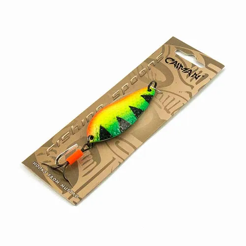 Блесна колеблющаяся Caiman Delta 21гр 6,8см цвет CN32 (5шт в упак.)