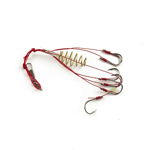 Набор монтажей "соска" Palomino № 130 4 шт (5 крючков) №14 (10 шт в упак)