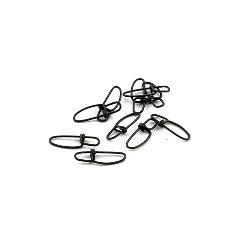 Застёжка Caiman 216030 Black mat #1 10шт/уп 