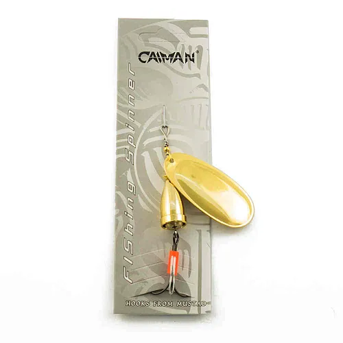 Блесна вращающаяся Caiman Super Vibbra 18гр #6 цвет CA03 (5шт в упак.)