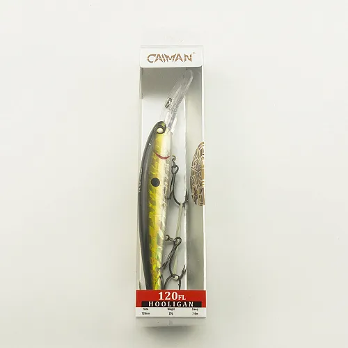 Воблер Caiman Hooligan 120F 20g 1,5м цвет СМ303