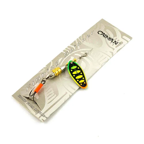Блесна вращающаяся Caiman Wing standart 12гр #3 цвет CA82 (5шт в упак.)