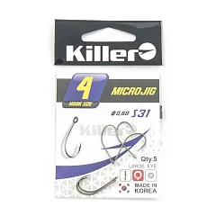 Крючок Killer Micro-jig S-31 № 4