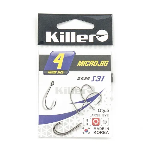 Крючок Killer Micro-jig S-31 № 4