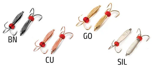 Мормышка вольфрамовая Spider Тройник 2,0 мм 0,43 гр. BN