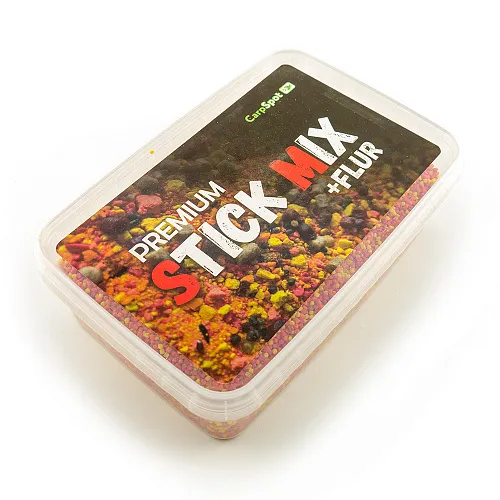 Пеллетс CarpSpot Premium Stick Mix 2 мм 500 г (желт/оранж/красн) Фруктово-ягодный