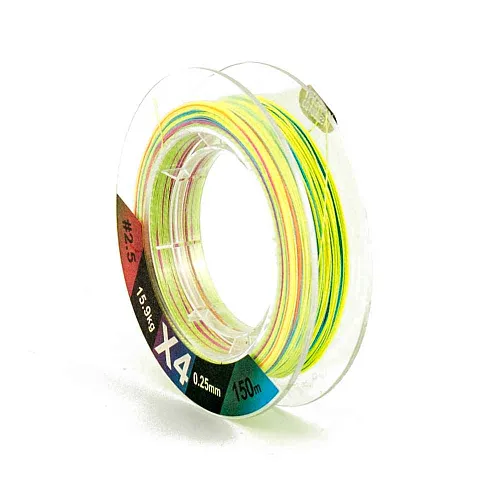 Шнур Caiman Force Line 150м 0,25мм #2.5 цветной 