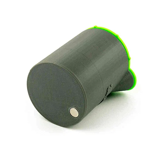 Стаканчик для нарезки живого компонента с магнитом (червь, опарышь,мотыль)