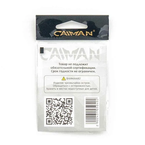 Крючки Caiman Curve Shank Carp (Mugga) Teflon №4 12800