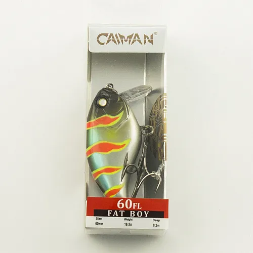 Воблер Caiman Fat Boy 60F 19,5g 0,2м цвет СМ806