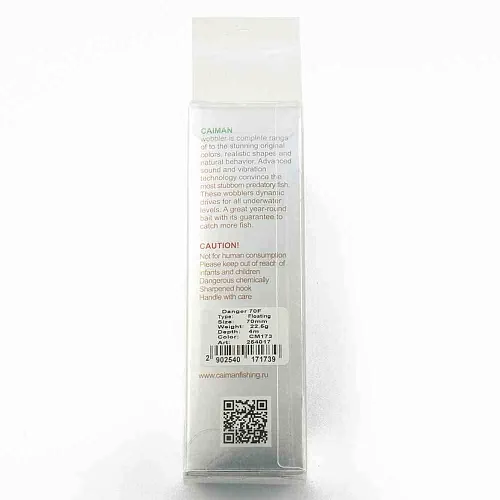 Воблер Caiman Danger 70F 22,5g 4м цвет СМ173