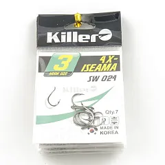 Крючок Killer 4Х-Iseama № 3