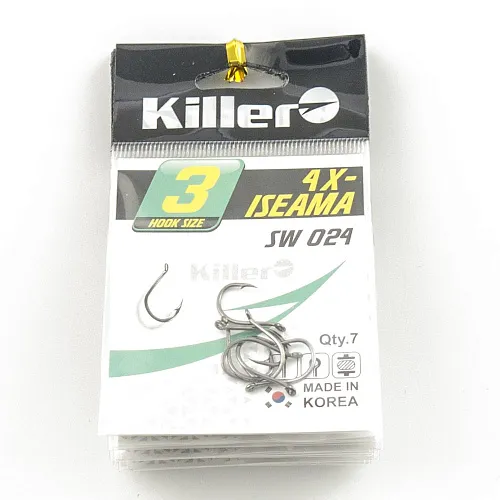 Крючок Killer 4Х-Iseama № 3