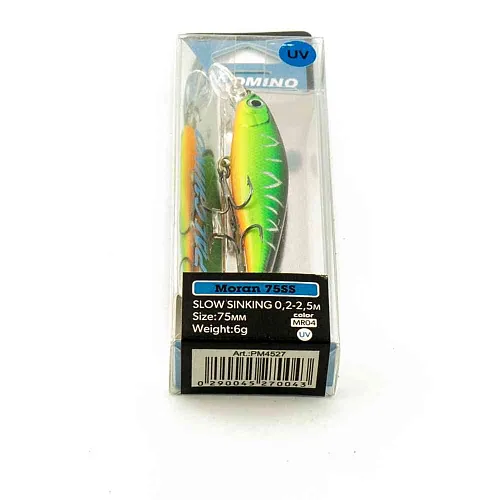 Воблер Palomino Moran 75SS 6гр 0,2-2,5м цвет 4 UV