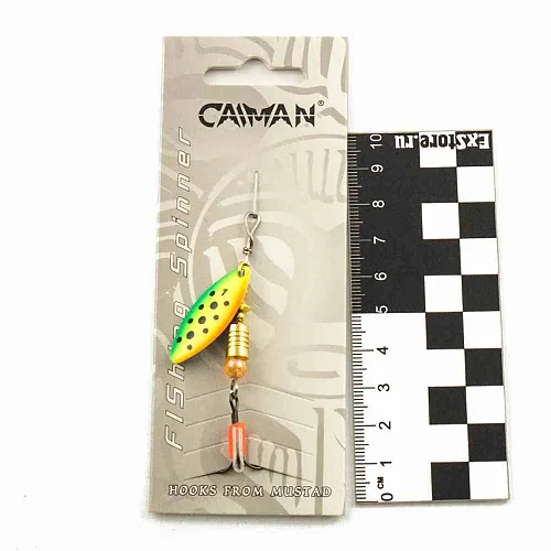 Блесна вращающаяся Caiman Longy classic 6гр #1 цвет CA04 (5шт в упак.)