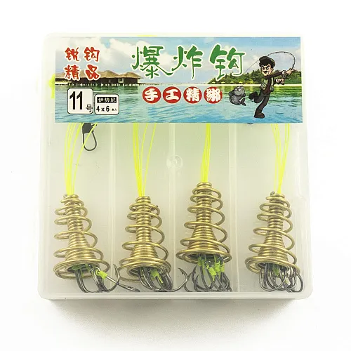 Набор монтажей "соска" Palomino PL6148-B 4 шт (5 крючков) №11