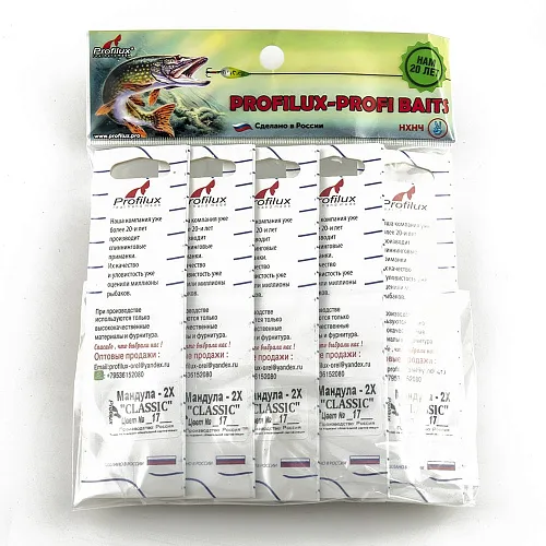 Мандула Profilux "Classic" 2Х цв 17 оранжевый-желтый-оранжевый