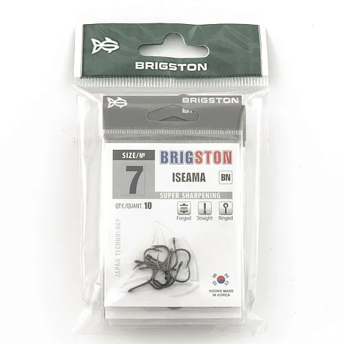 Крючок Brigston Iseama BN № 7 ( уп. 10 шт.)