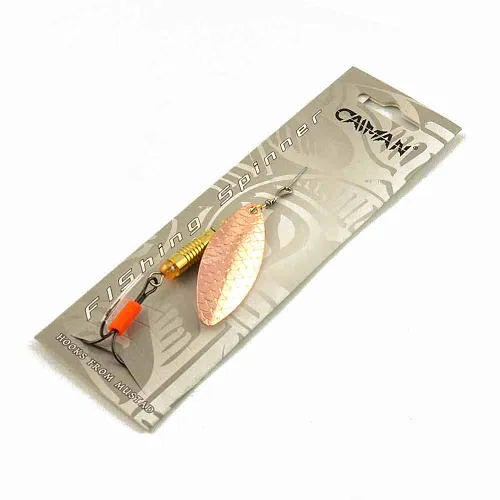 Блесна вращающаяся Caiman Longy classic 10гр #3 цвет CA01 (5шт в упак.)