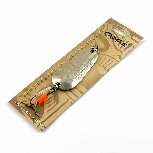 Блесна колеблющаяся Caiman Gnom 24гр 6,5см цвет CN01 (5шт в упак.)