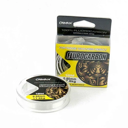 Леска Caiman Flurocarbon 15м 0,45мм