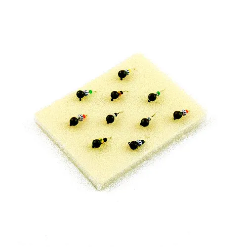 Мормышка вольфрамовая Мастив Дробь 4 петля болотный, бисер 0,6гр