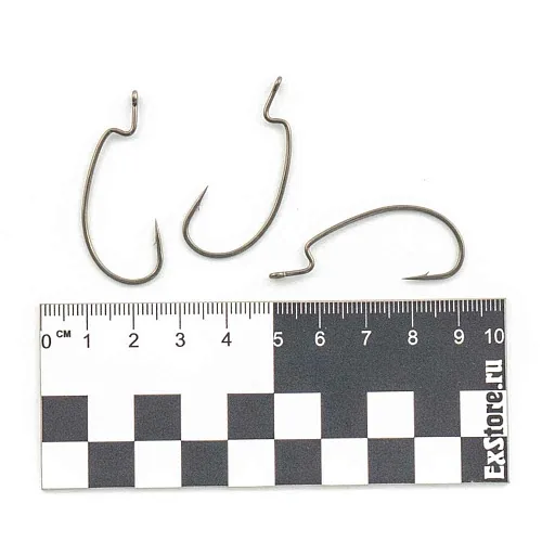 Крючки офсетные Caiman EWG Teflon №1/0 41901