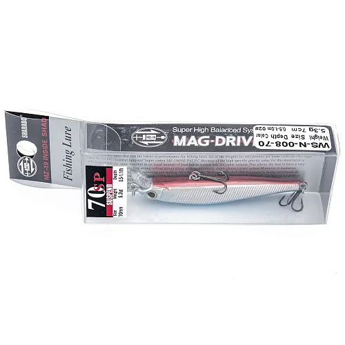 Воблер Sharado 5,3g 70SP 0,5-1,0m WS-N-008 color 02