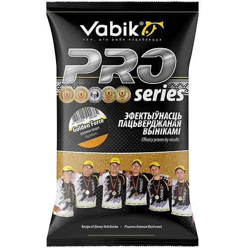 Прикормка Vabik Pro 1 кг (в упак. 10 шт.) Golden Force ( крупный лещ )