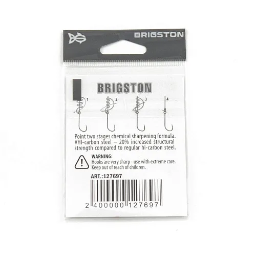 Крючок Brigston AJi Red № 2 ( уп. 10 шт.)