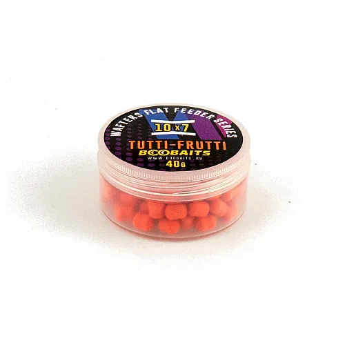 Бойлы BOO Baits Wafters 10x7мм Тутти-фрутти 40гр банка