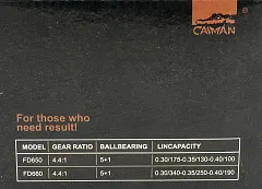 Катушка Caiman Competition feeder FD660 