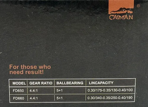 Катушка Caiman Competition feeder FD660 