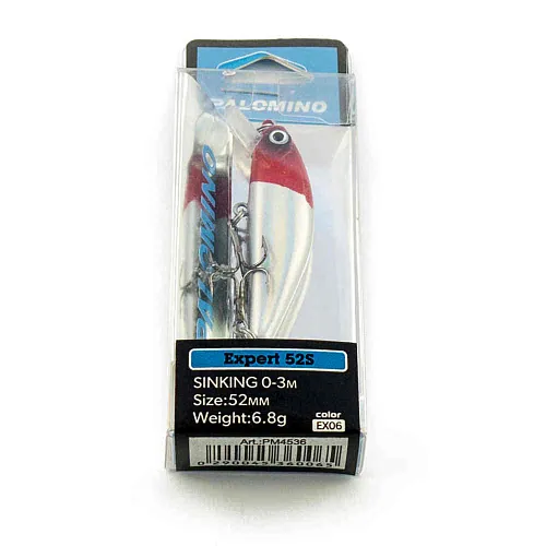Воблер Palomino Expert 52мм 6,8гр sinking 0-3м цвет 6