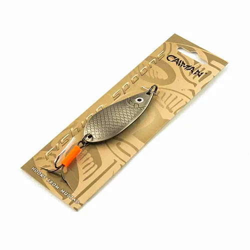 Блесна колеблющаяся Caiman Greedy 18гр 6,3см цвет CN06 (5шт в упак.)