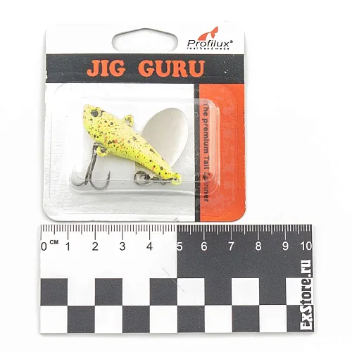 Джиг-блесна Profilux Тэйл-Спиннер 24гр цв. 313 (Желтый)