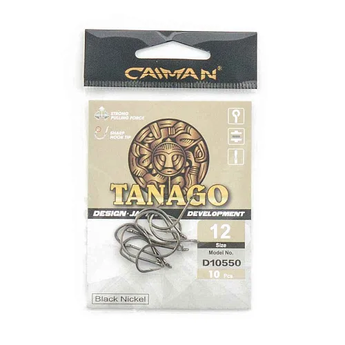 Крючки Caiman Tanago №12 10550